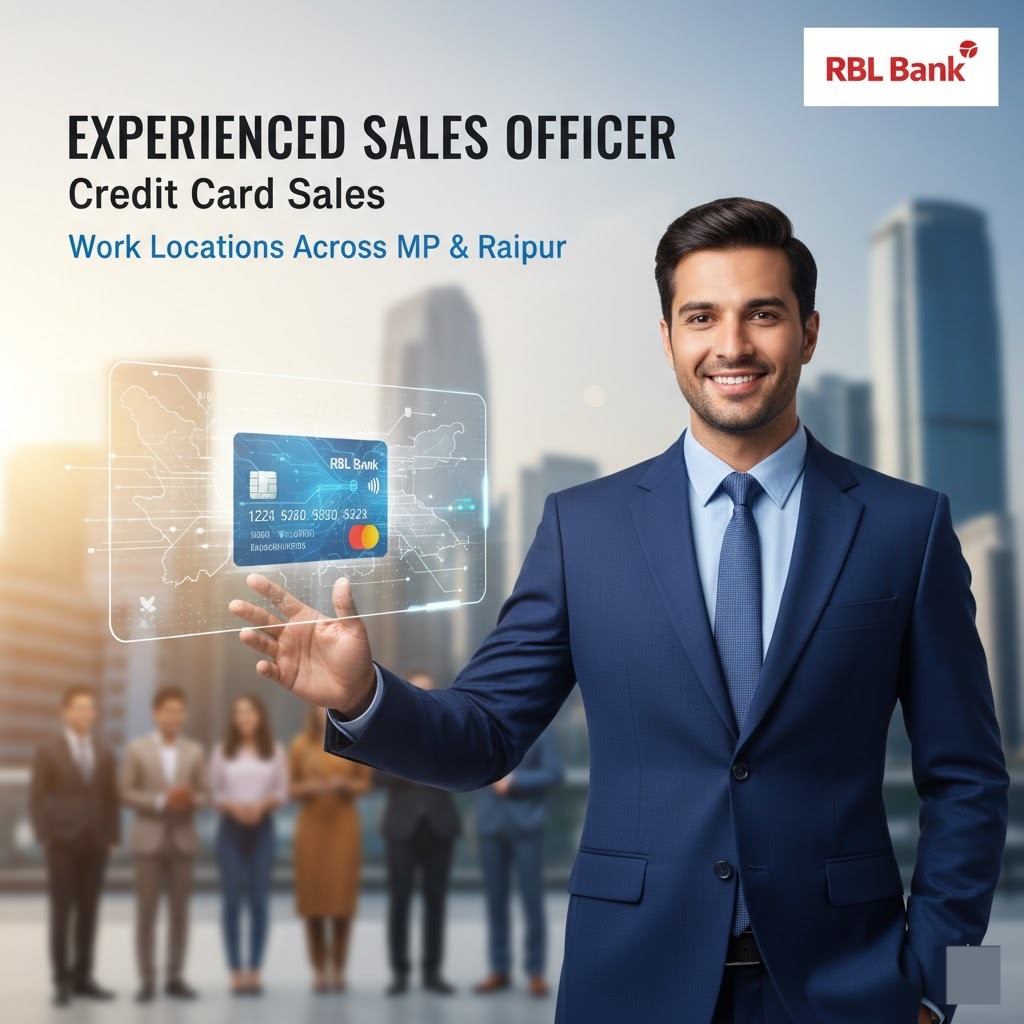 RBL Bank Credit Card Sales requirement 2025